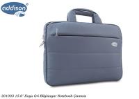 ADDISON 301003 15.6" Koyu Gri Bilgisayar Notebook Çantası